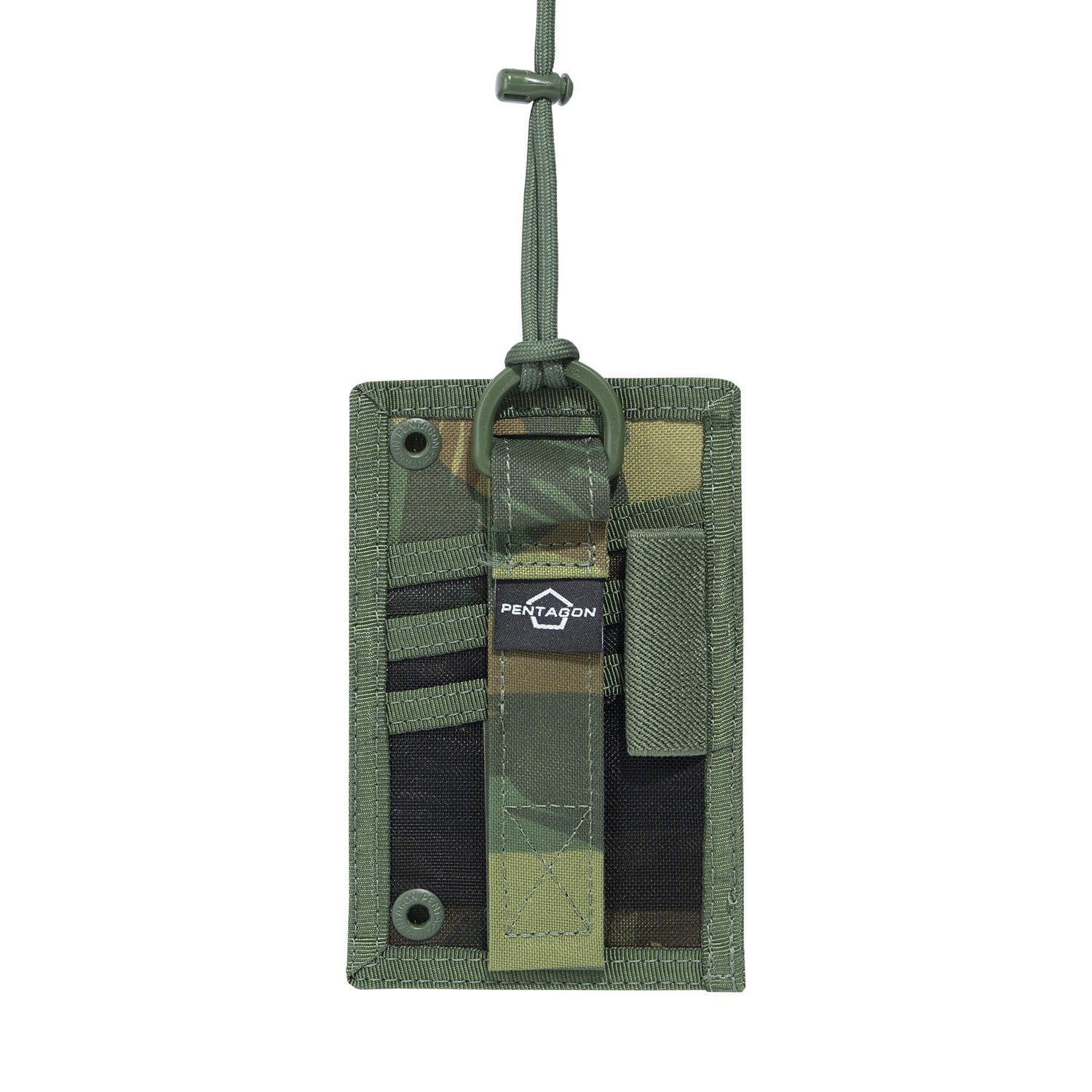 Pentagon Tactical - I D   C A R D   H O L D E R   P O U C H   C A M O   K 1 7 0 9 6 - C A M O