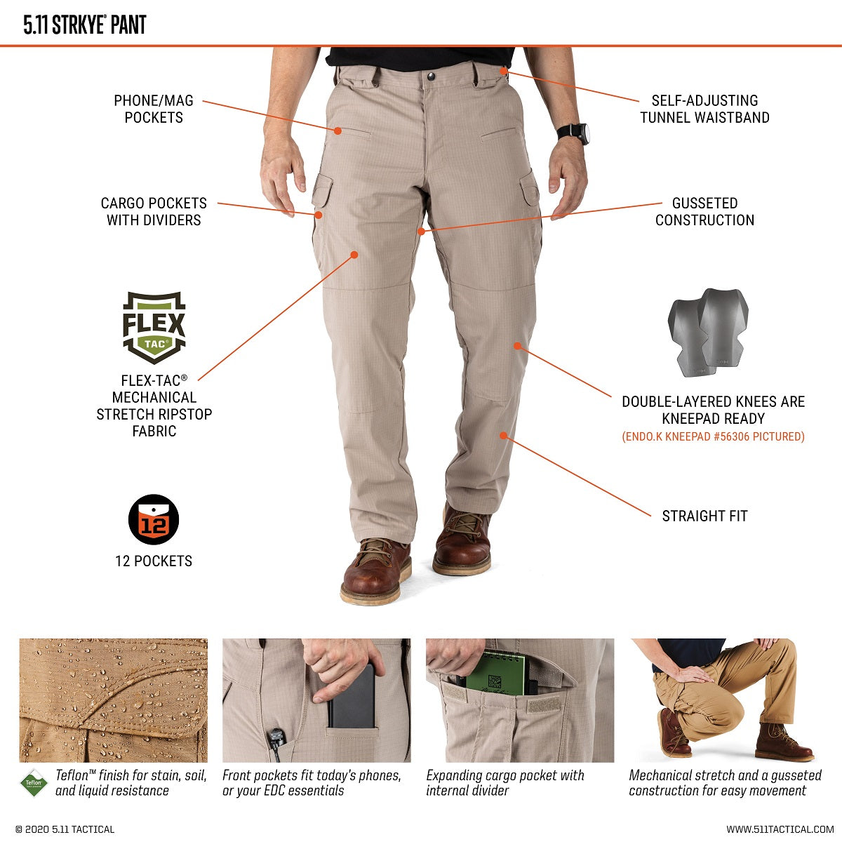 5.11 Stryke Pant w/Flex