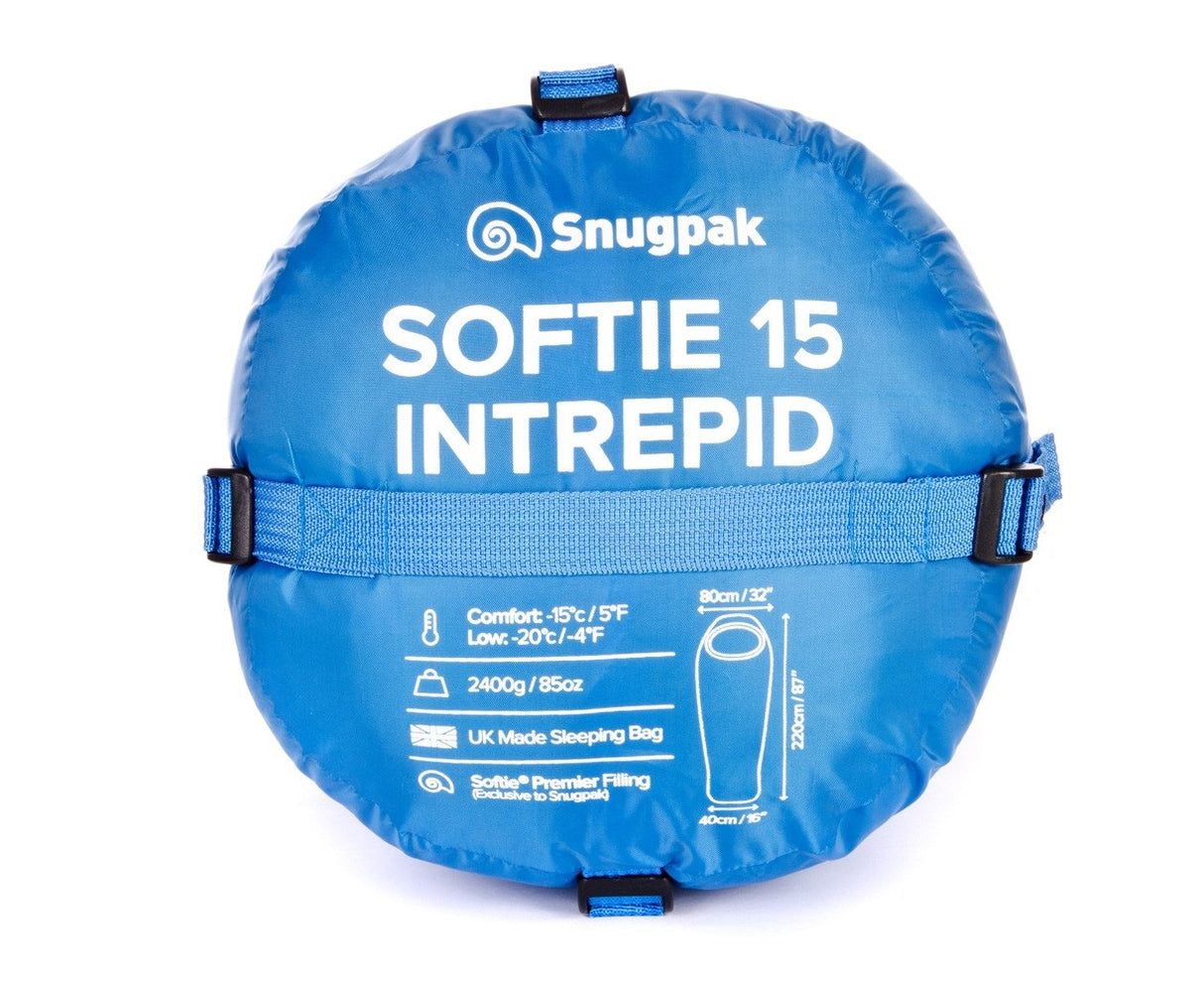 Snugpak Softie 15 Intrepid inkl. hovedpude