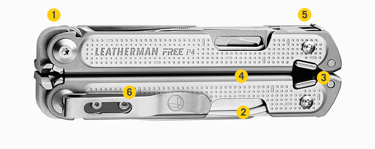 Leatherman Free P4 Mulitool - Stainless Steel