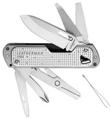 Leathermann Free T4 Lommekniv - Stainless Steel