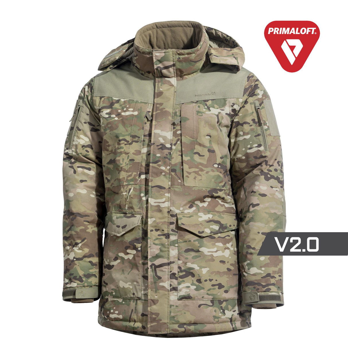 Pentagon Tactical - Hcp V2.0 Primaloft® Parka Multicam®
