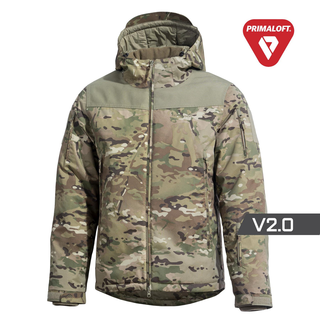 Pentagon Tactical - Lcp V2.0 Primaloft® Parka Multicam®