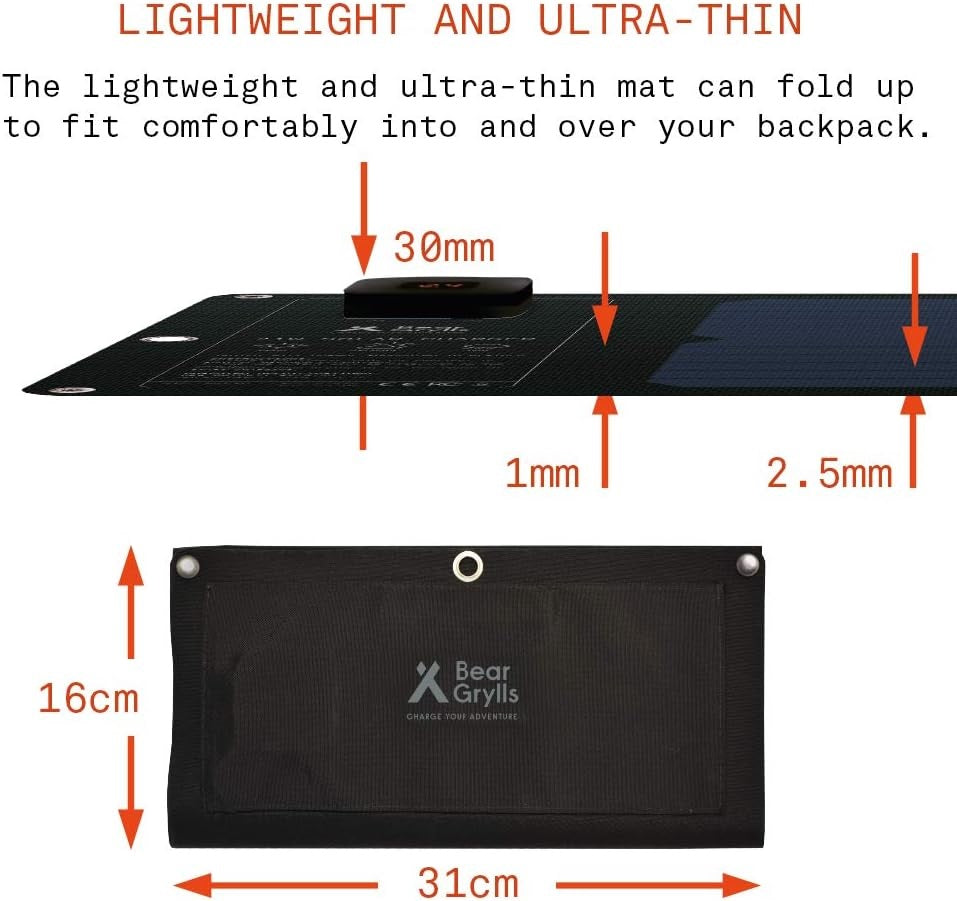 Bear Grylls 21W Fold Out Solar Mat