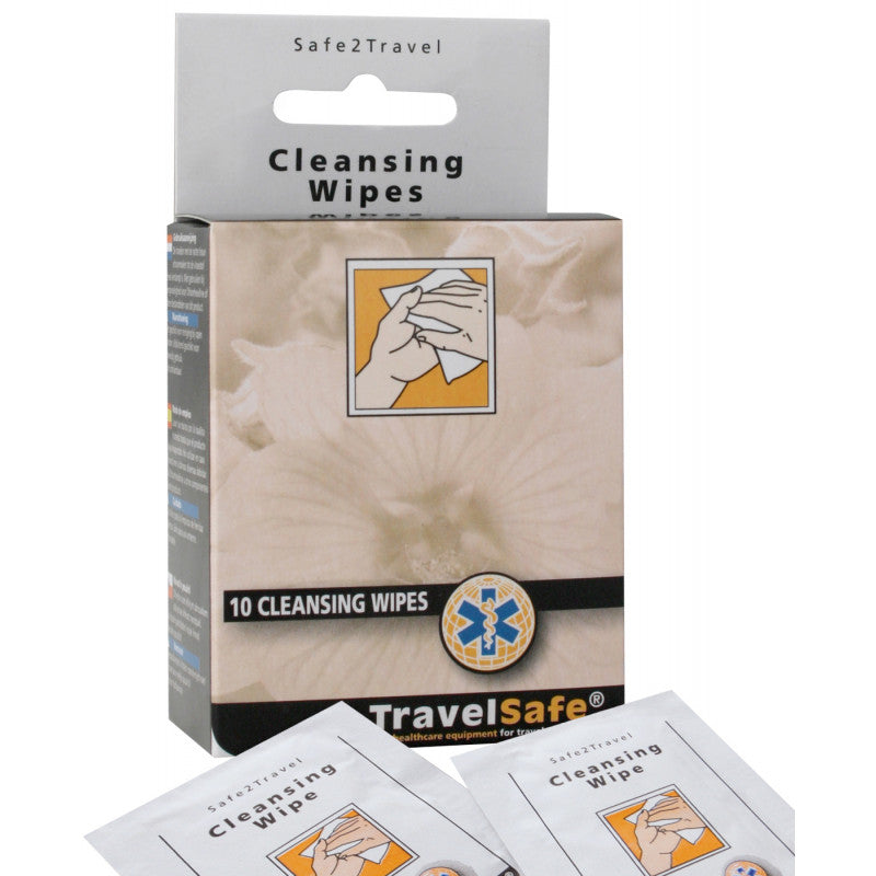 Travelsafe Renseservietter 10 stk