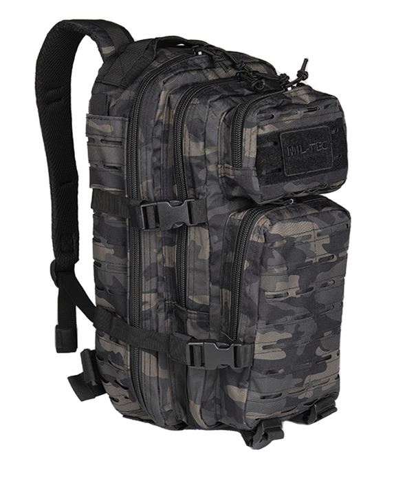 Mil-Tec Laser-Cut US Assault Pack | Dark Camo