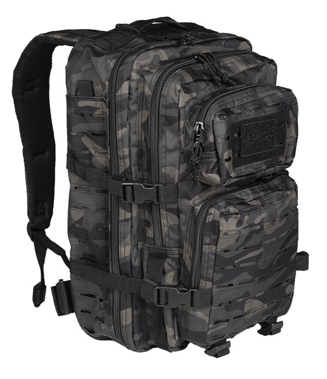 Mil-Tec Laser-Cut US Assault Pack | Dark Camo