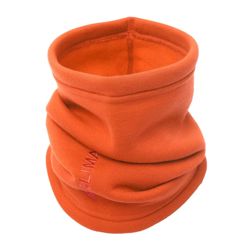 Aclima - FleeceWool Unisex Rørhalstørklæde V2 // Orange-3-XtraGrej