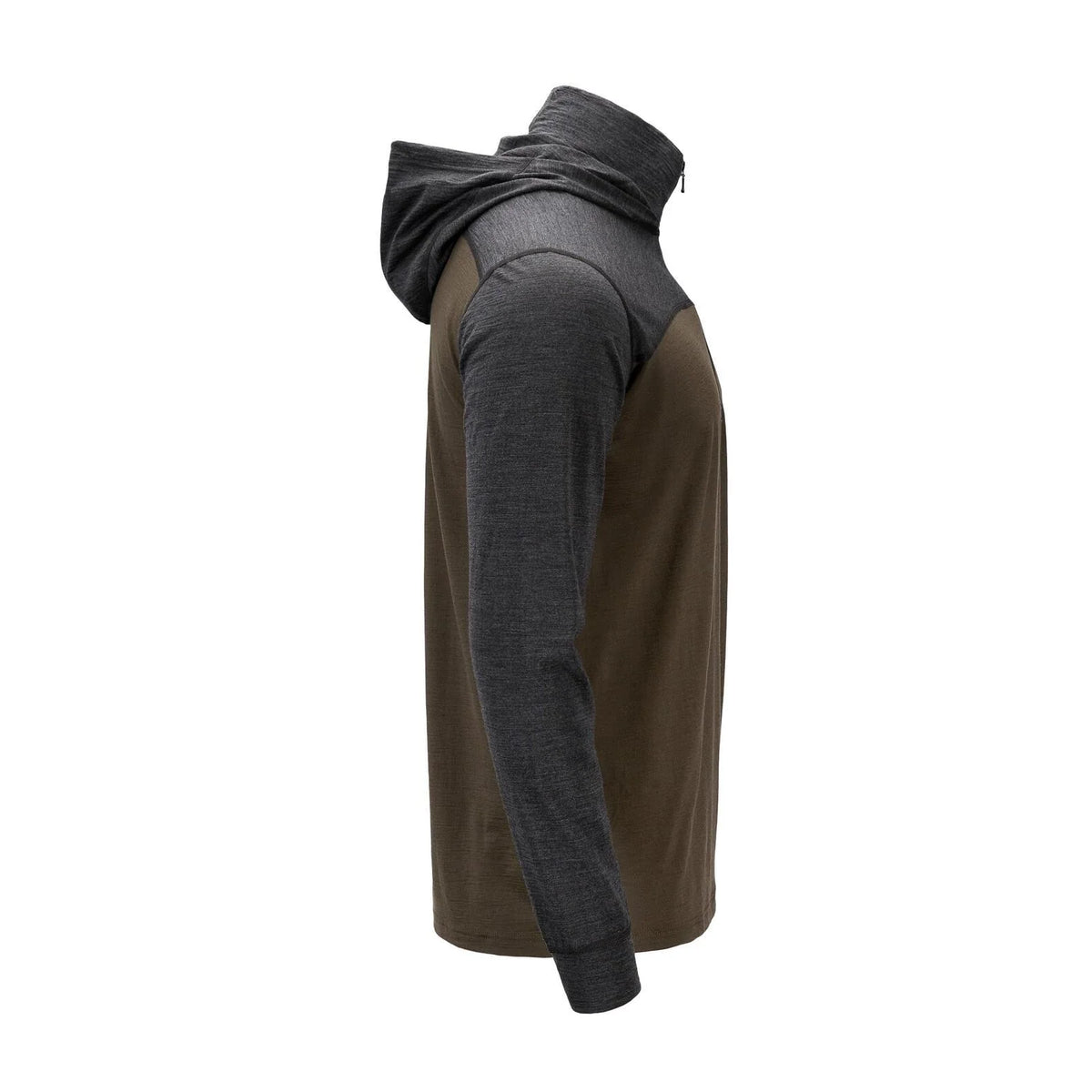 Aclima - LightWool 180 Herre Hoodie // Tarmac/Marengo-3-XtraGrej