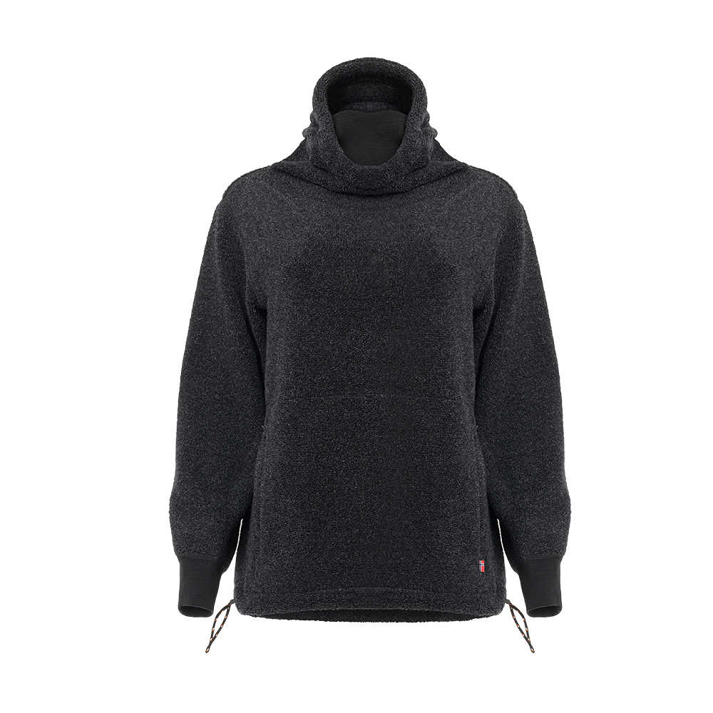 Aclima - ReBorn Terry 400g Unisex Pullover // Dark Grey Melange-1-XtraGrej