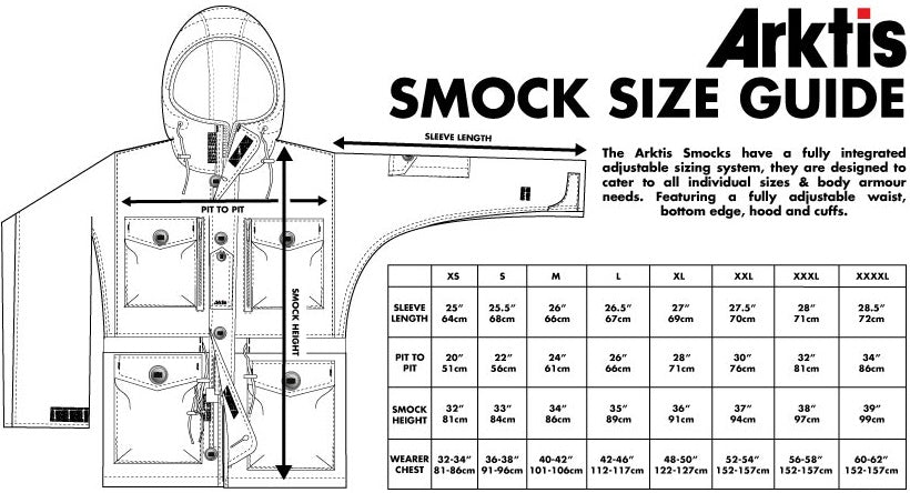 Arktis Waterproof Smock - SORT