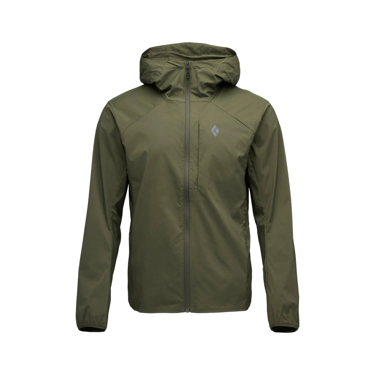 Black Diamond - Alpine Start Let Softshell Herre Jakke // Dark Moss-1-XtraGrej