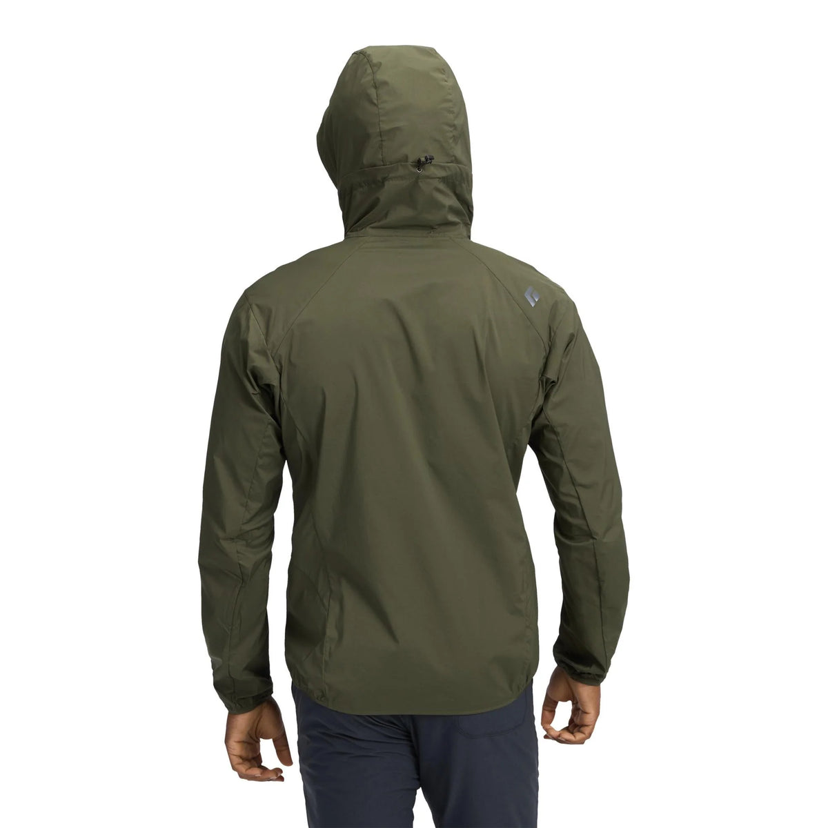 Black Diamond - Alpine Start Let Softshell Herre Jakke // Dark Moss-4-XtraGrej