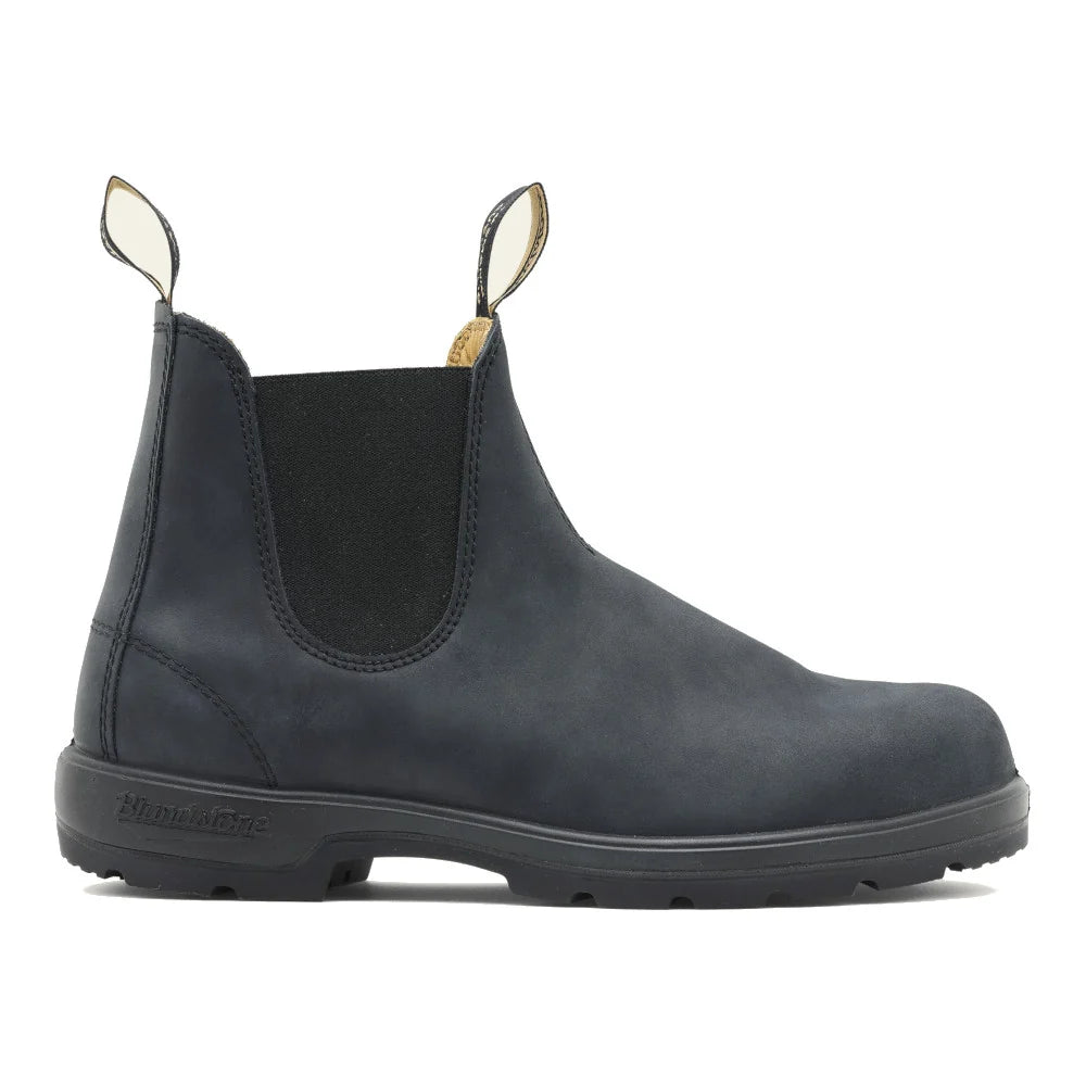 Blundstone - 587 Classic Rustic Black Chelsea Støvler-1-XtraGrej