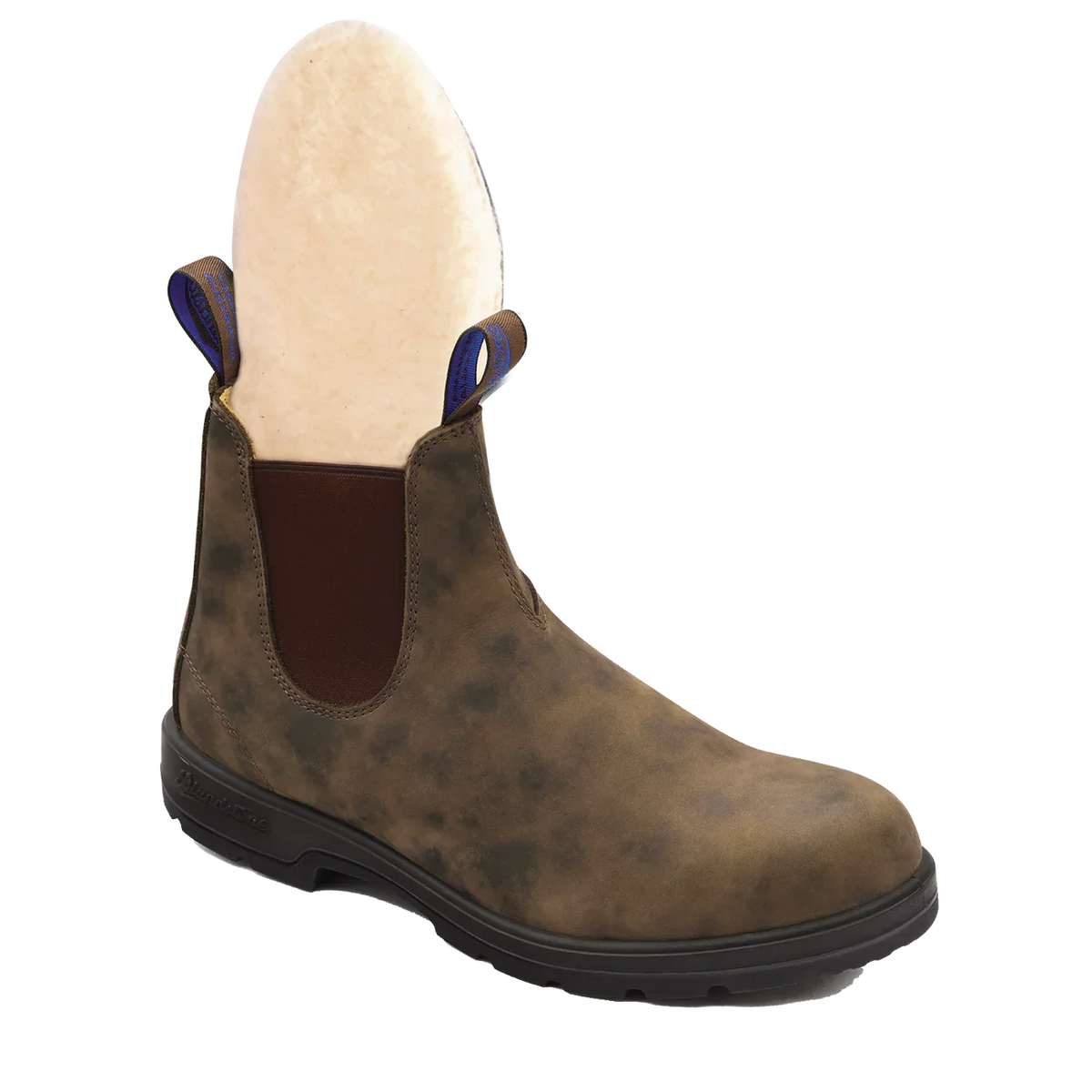 Blundstone - Chelsea Støvle #584 Vinterstøvle // Rustic Brown-4-XtraGrej