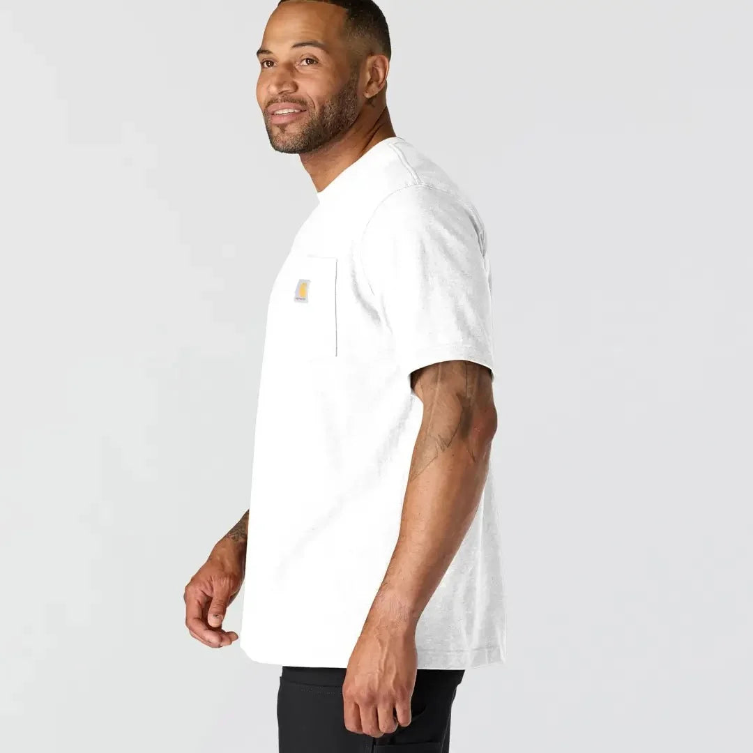 Carhartt - Dearborn Relaxed Pocket T-Shirt // Hvid-3-XtraGrej