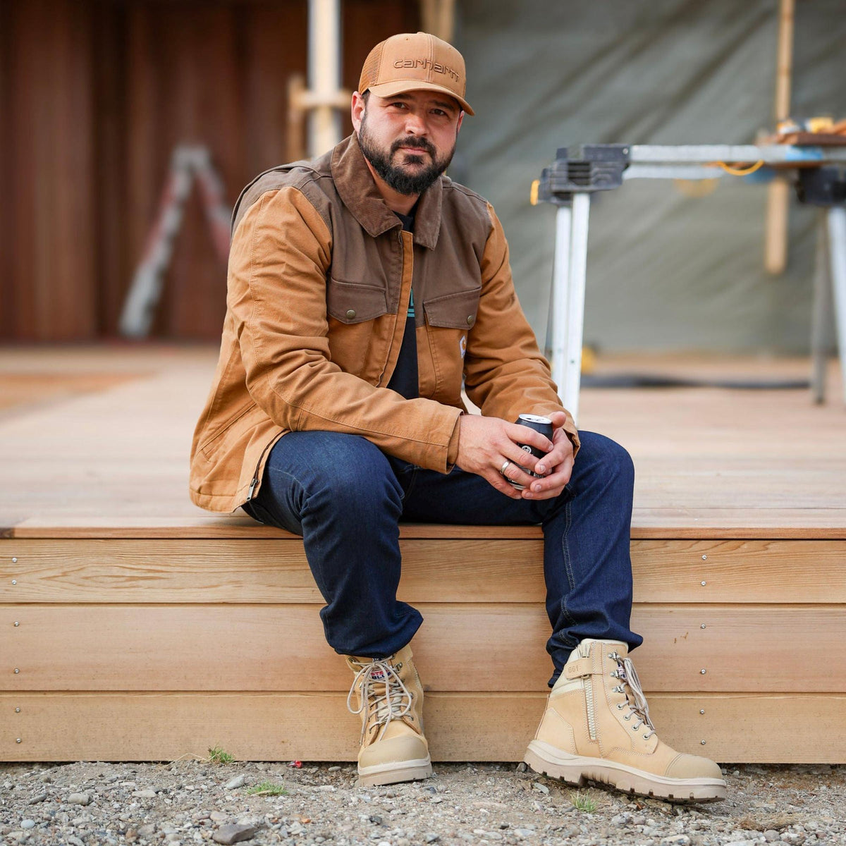 Carhartt - Montana Isoleret Jakke // Brun-6-XtraGrej