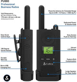 Cobra Pro Business walkie talkie