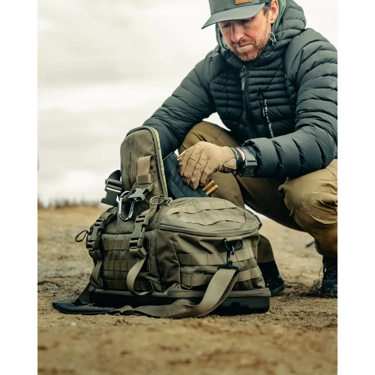 Eberlestock - Bang-Bang Range Taske 34L // Military Green-3-XtraGrej