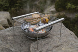 Transportabel mini grillrist