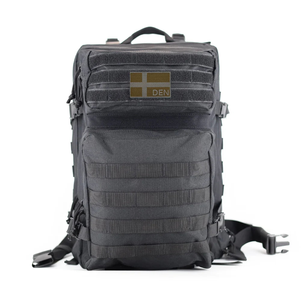 K-Force - Tactical Assault Rygsæk Large 40L // Sort-2-XtraGrej