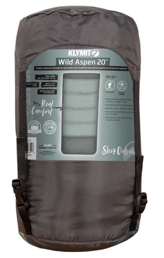 Klymit Wild Aspen 20 | Bred sovepose