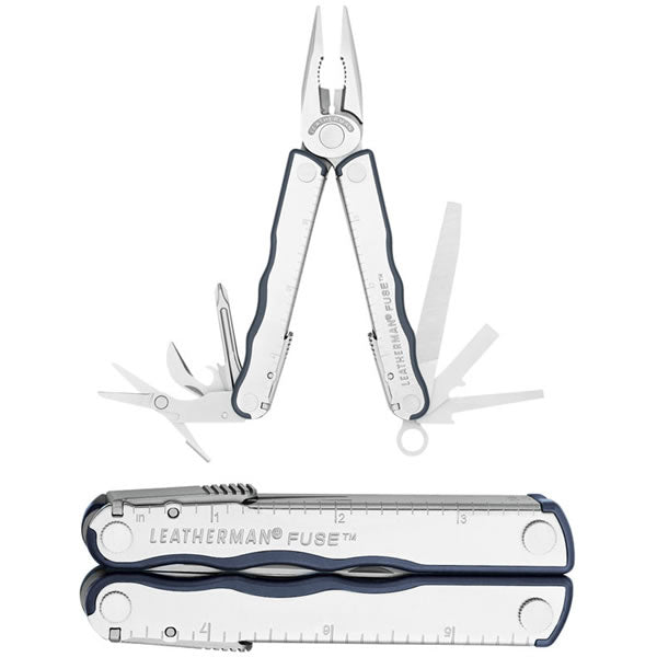 Leatherman Multitool Fuse + Maglite lommelygte i Falck etui