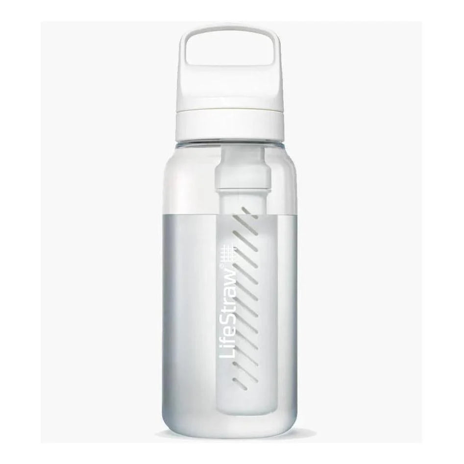 Lifestraw - Go Series Vandflaske 1L // Clear-1-XtraGrej
