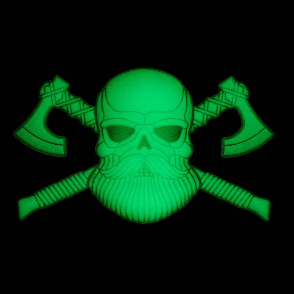 M-tac bearded skull 3d pvc