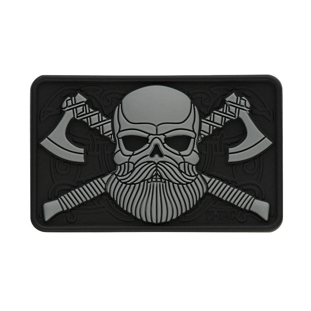 M-tac bearded skull 3d pvc