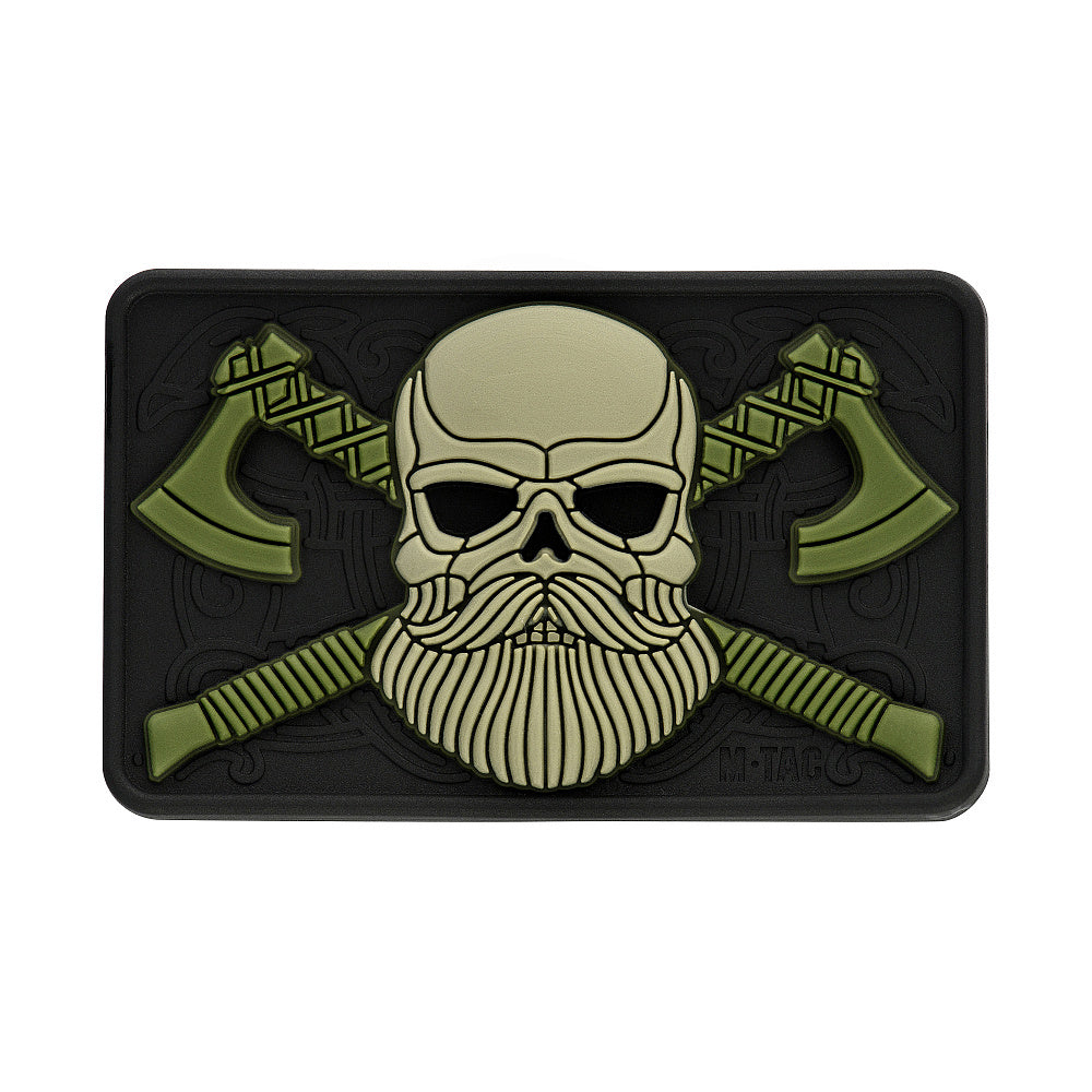 M-tac bearded skull 3d pvc