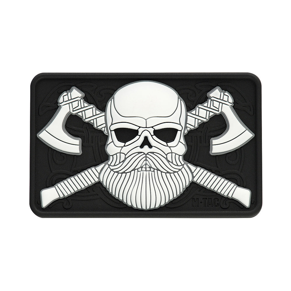 M-tac bearded skull 3d pvc
