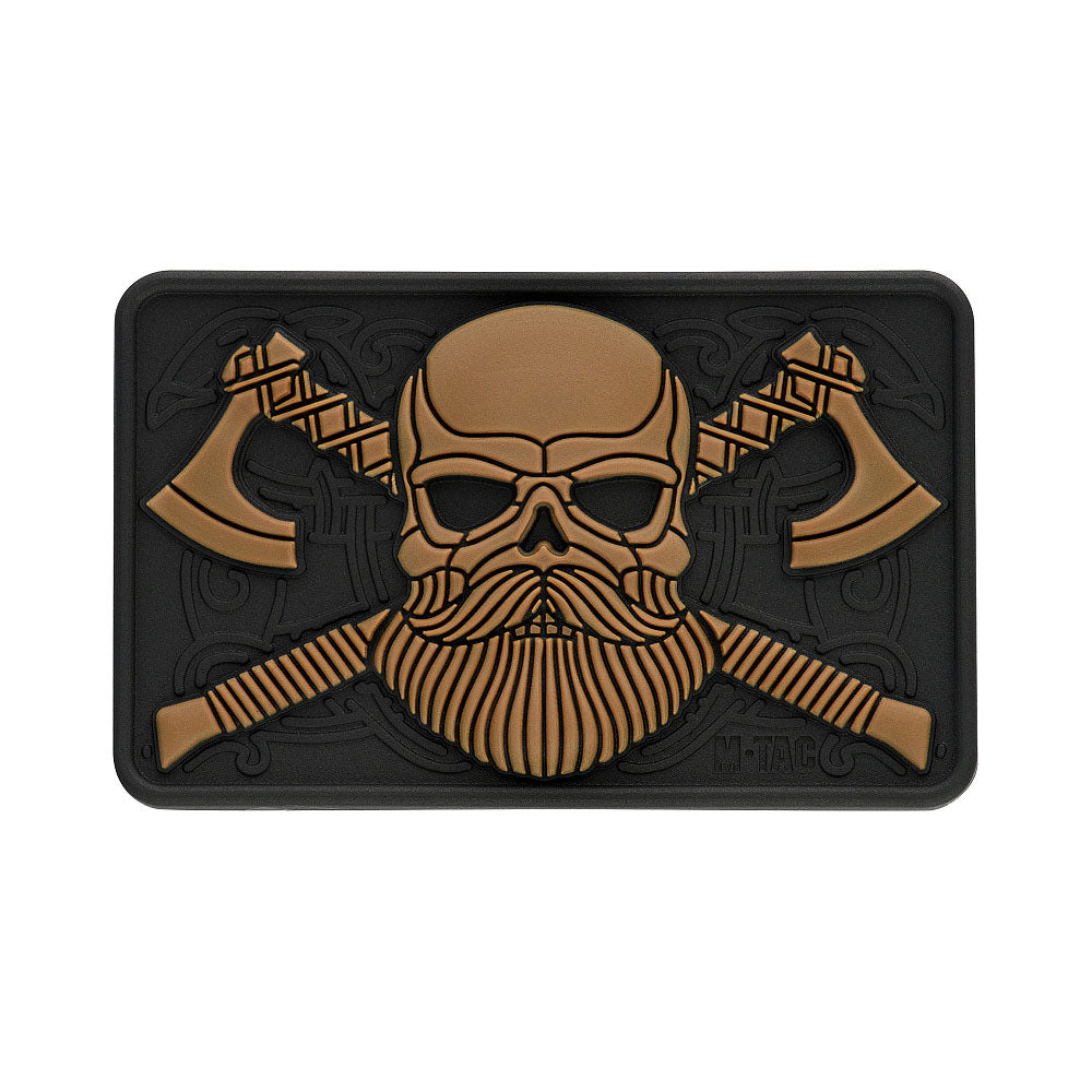 M-tac bearded skull 3d pvc