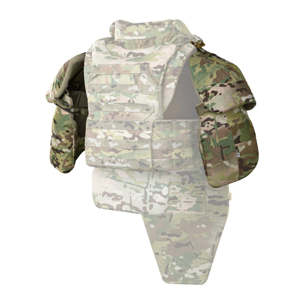 M-Tac Ergonomic Shoulder Protection with Class Ballistic Panels (Pair)
