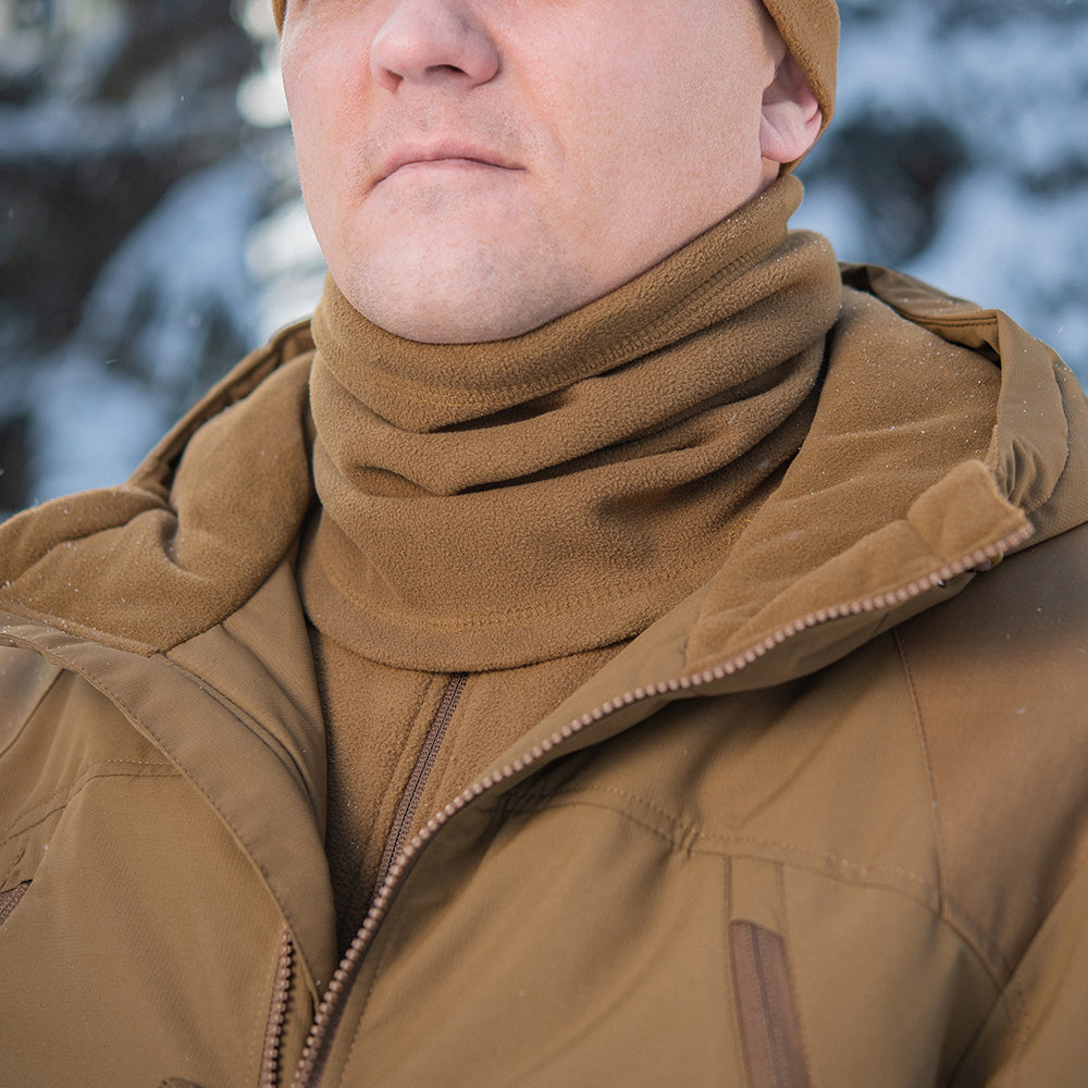 M-Tac fleece neck gaiter 1/2 with drawstring (270g/m2)