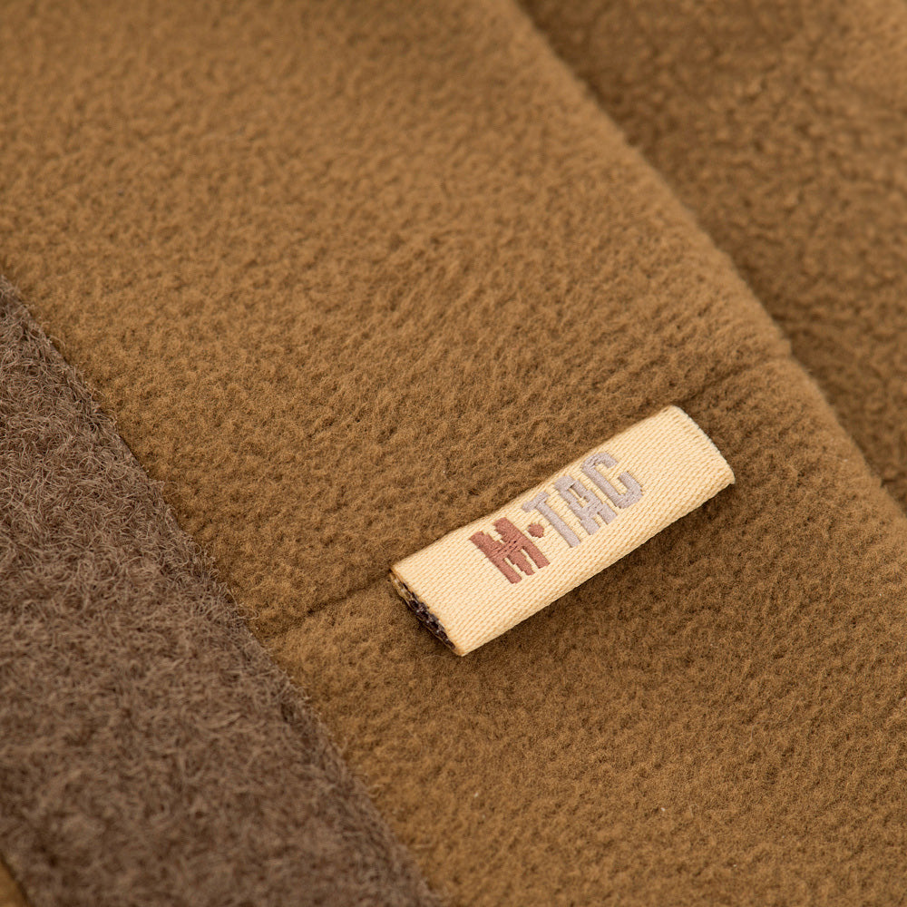 M-Tac Fleece Tactical Watch Cap Beanie With Patch Panel (270g/m2)