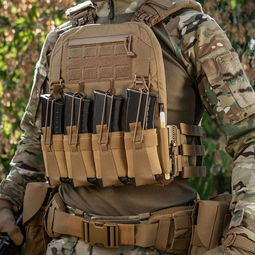 M-Tac Front Panel for plate carrier Cuirass QRS for 4 Magazine