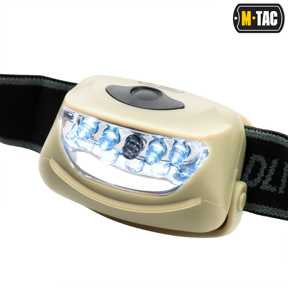 M-Tac headlamp 4+1 LED