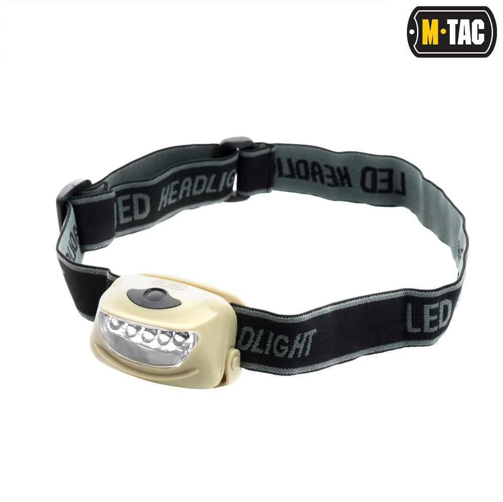 M-Tac headlamp 4+1 LED