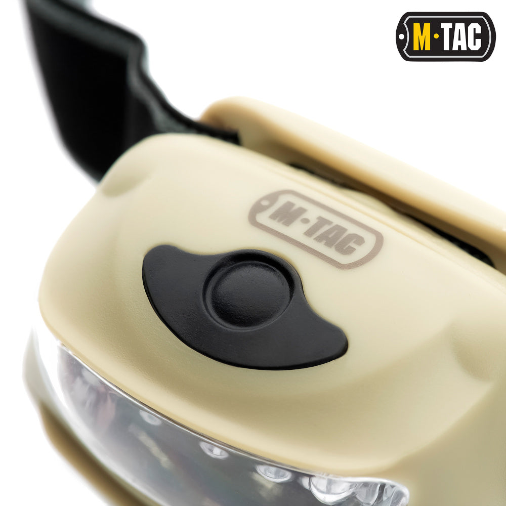 M-Tac headlamp 4+1 LED