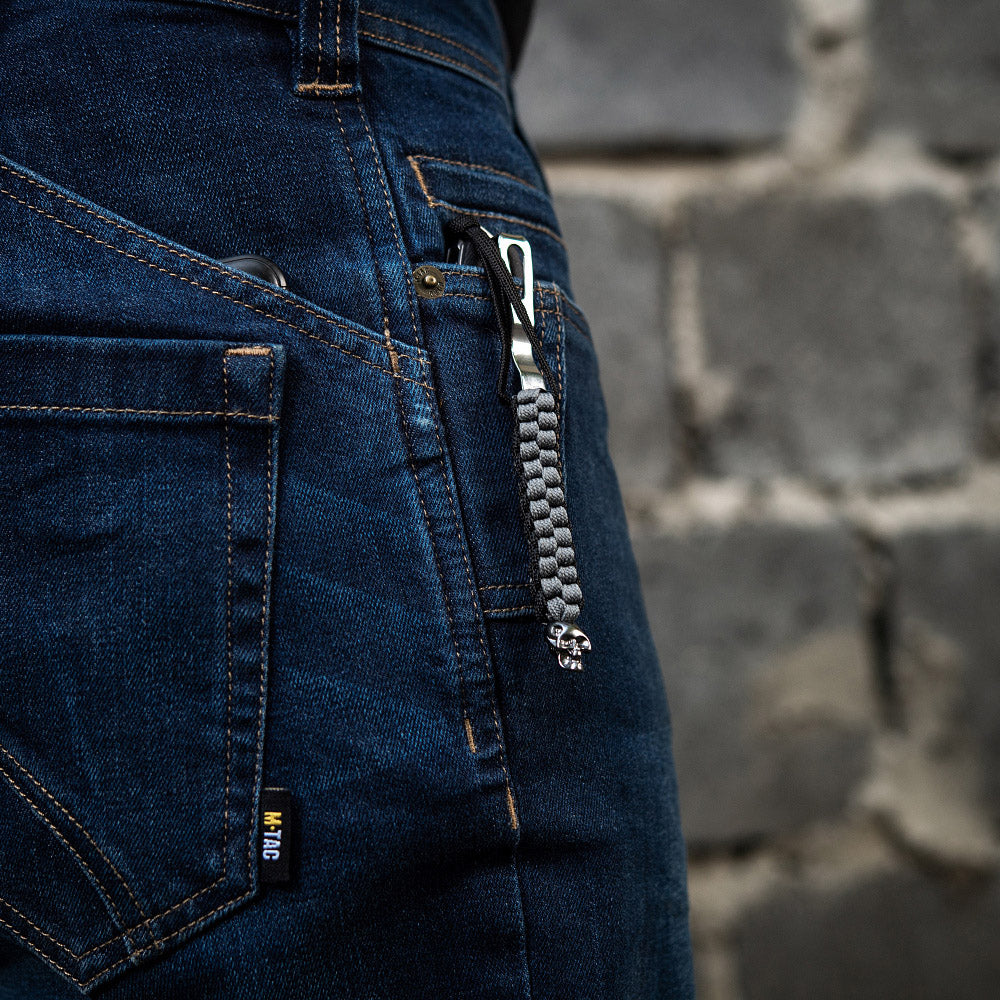 M-Tac Knife Lanyard Cuboid Skull