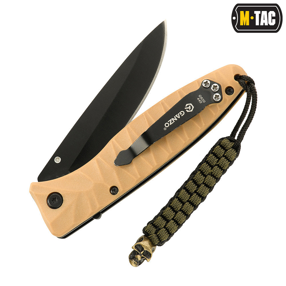 M-Tac Knife Lanyard Cuboid Skull