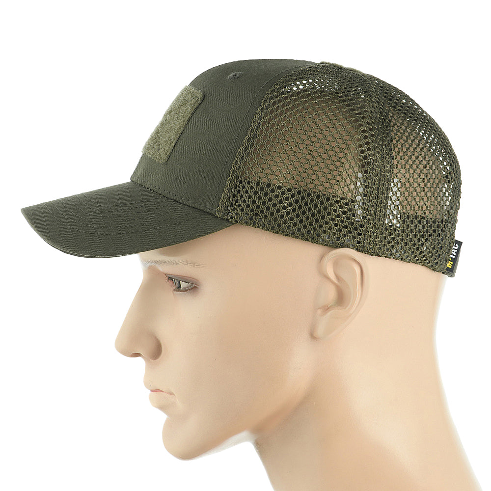 M-Tac Mesh Flex Ripstop Baseball Cap with velcro