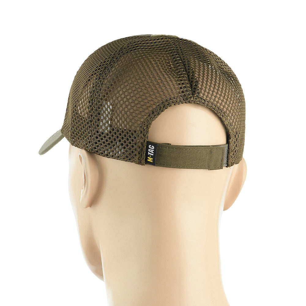 M-Tac Mesh Flex Ripstop Baseball Cap with velcro