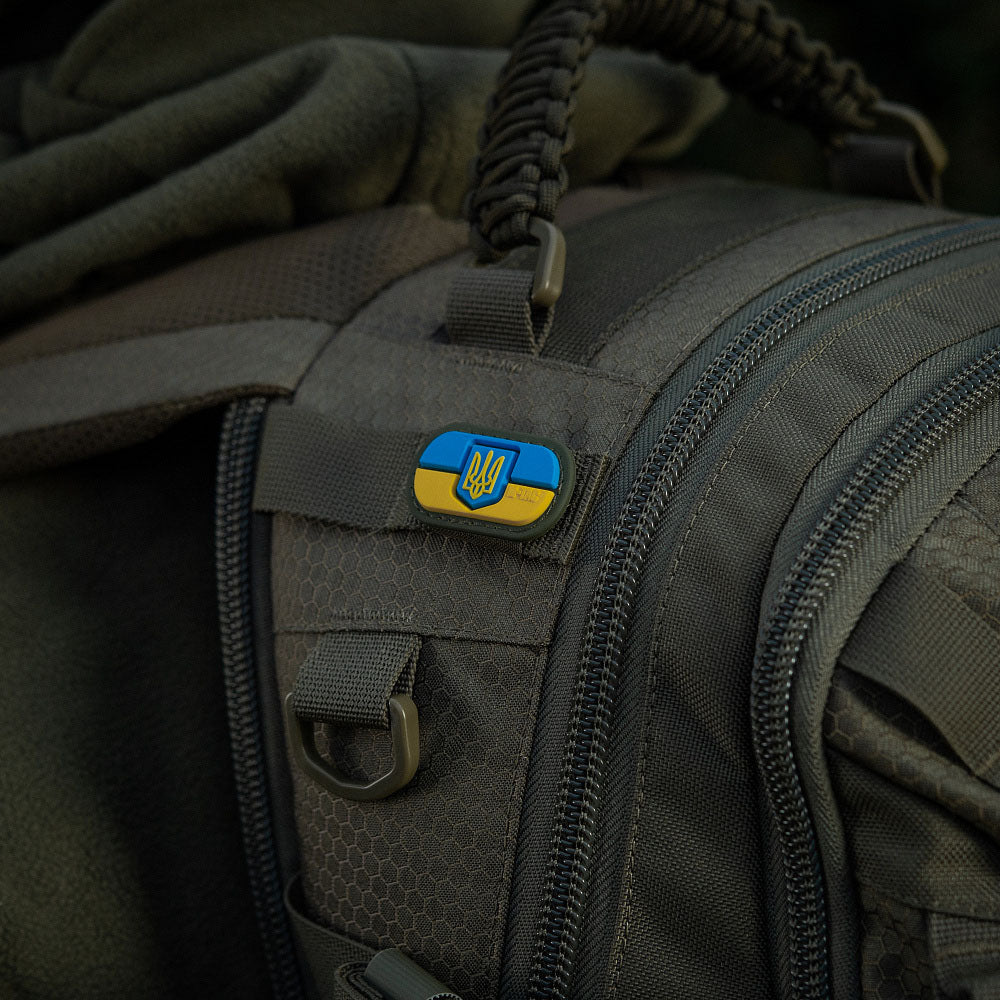 M-Tac MOLLE Patch Ukrainian Flag with Coat of Arms PVC