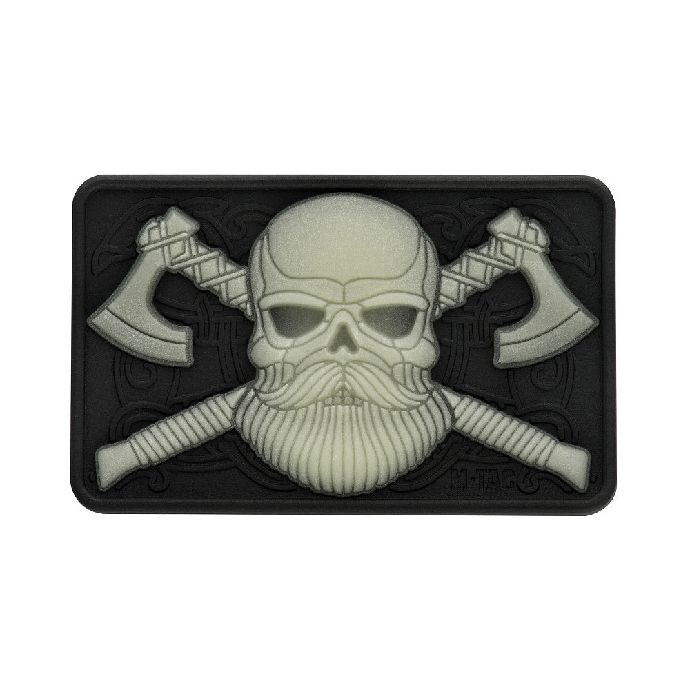 M-tac bearded skull 3d pvc