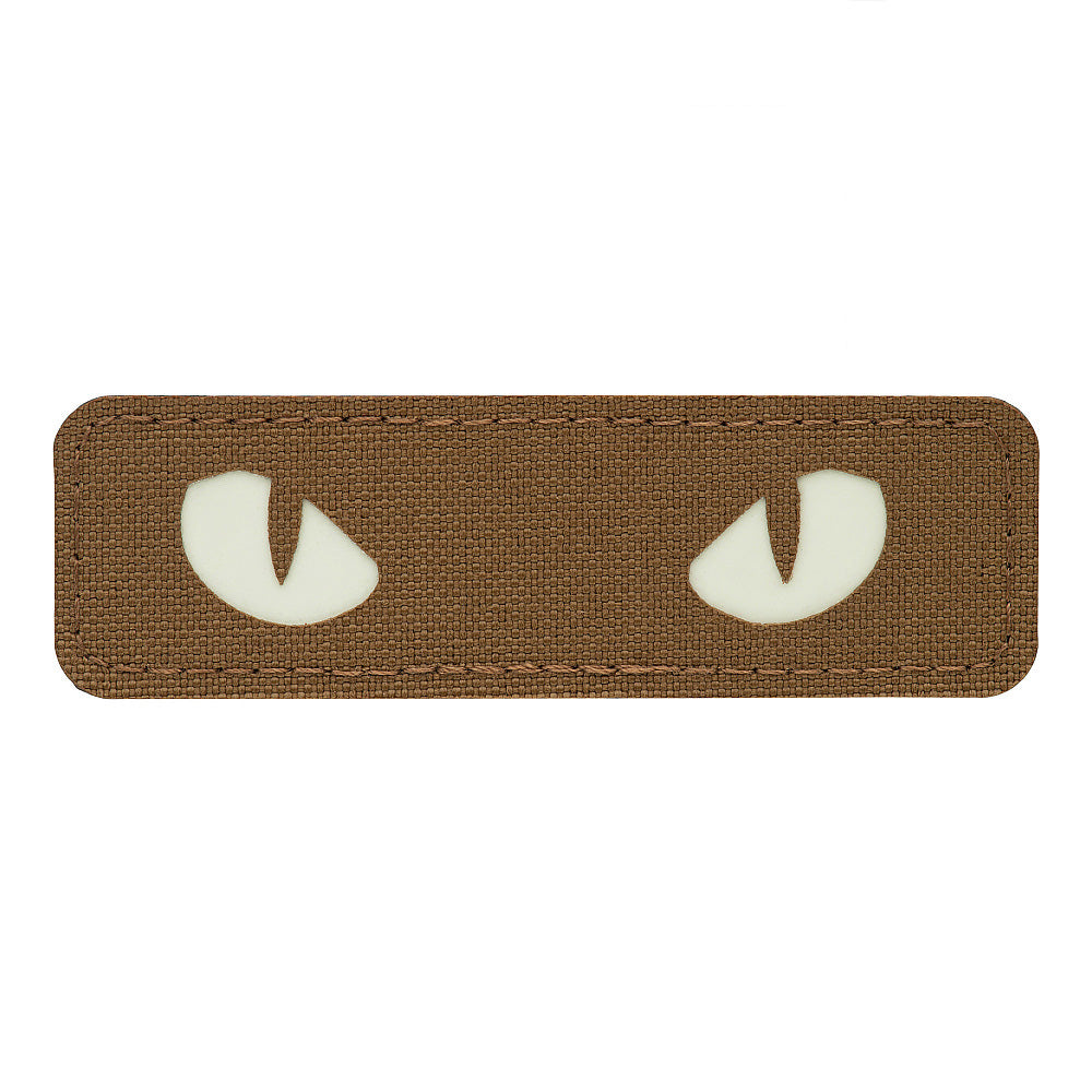 M-Tac patch Cat Eyes Laser Cut Coyote/gid