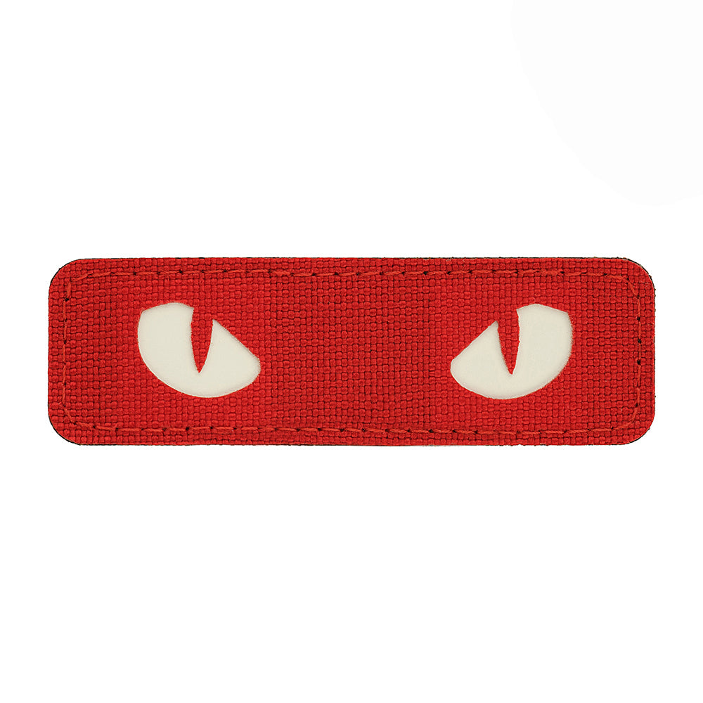 M-Tac patch Cat Eyes Laser Cut Red/White
