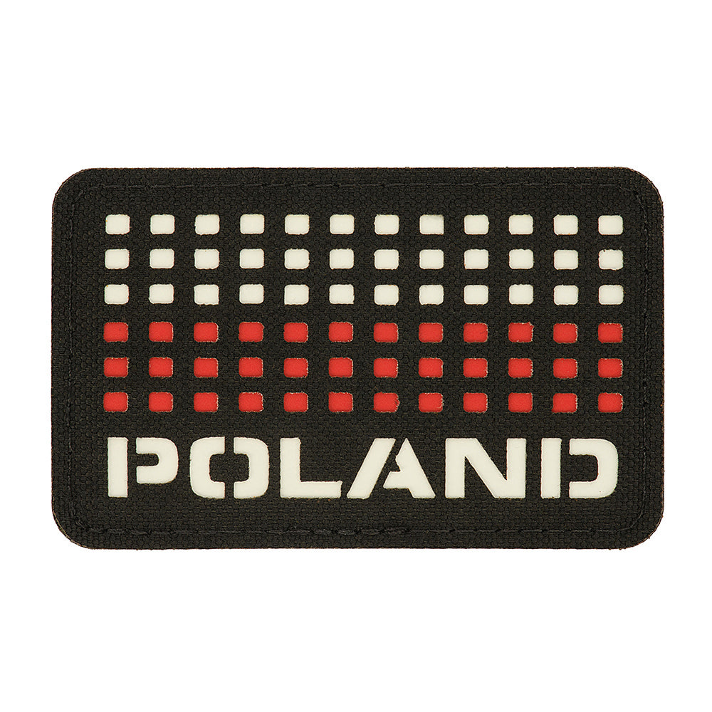 M-Tac patch Poland (with flag) 50x80 Laser Cut