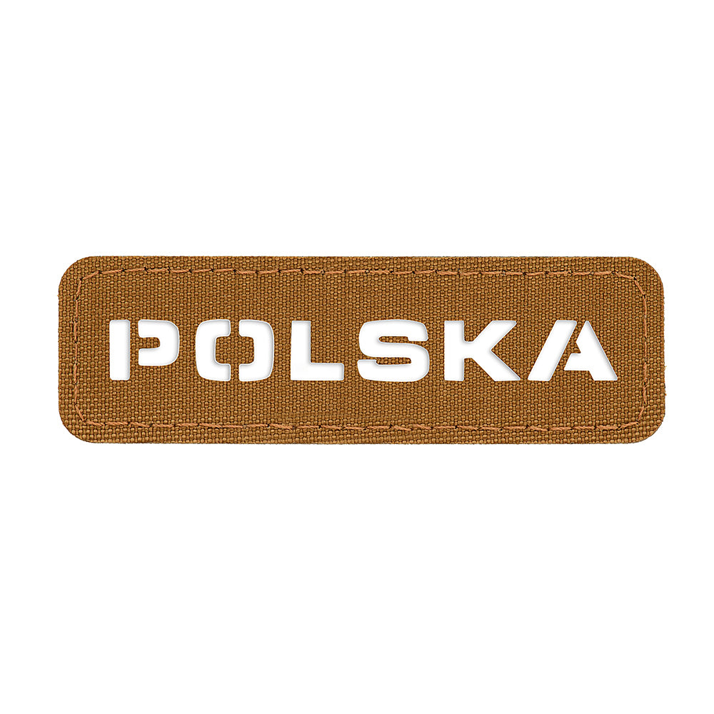 M-Tac patch Polska end-to-end 25x80 Laser Cut